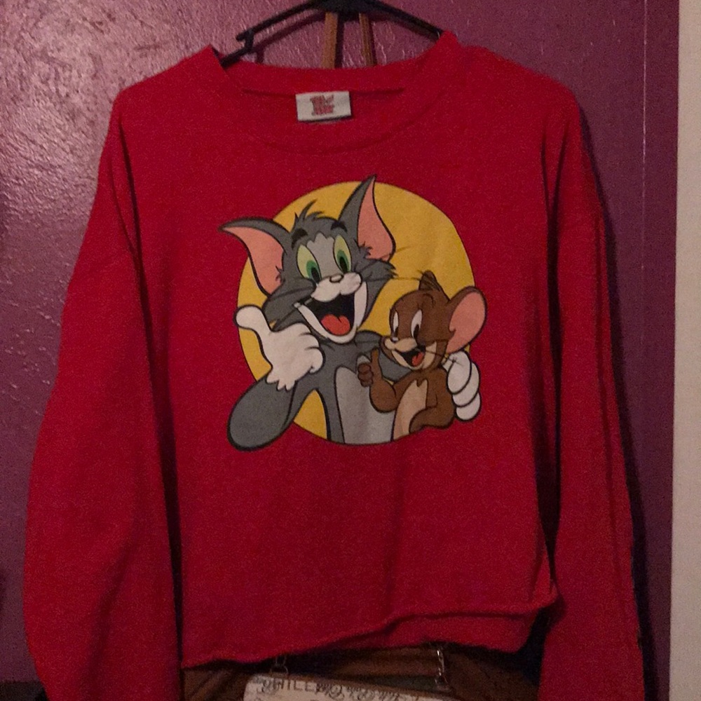 Tom and Jerry Crop top